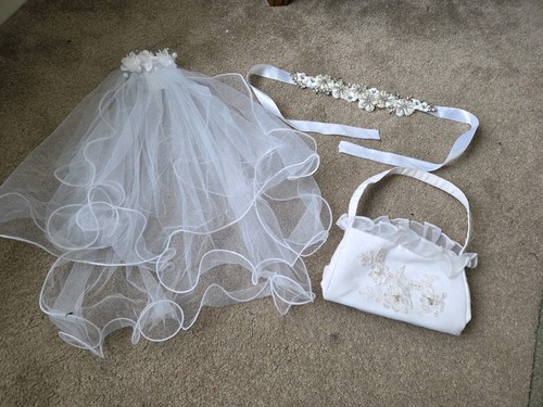 First holy communion - first, white