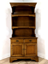 DRESSER Stag Madrigal S790 2 Drawer 2 Door Cupboard Display Unit FREE DELIVERY