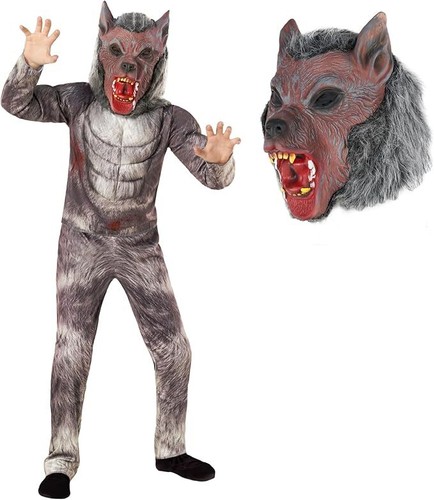Kids deluxe werewolf costume - kids,