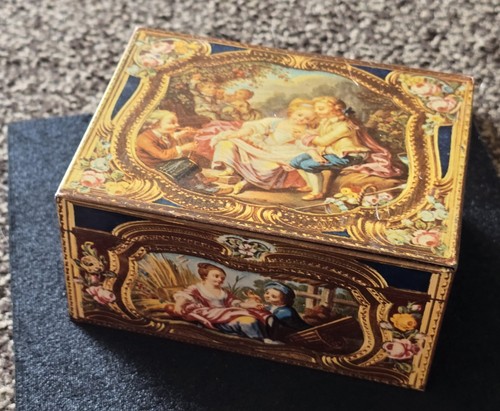 Vintage tin repro antique - tin,