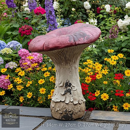 Toadstool mushroom rustic red - mushroom,