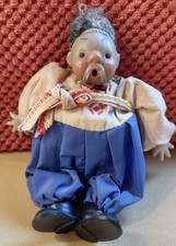 Mid Century Russian Doll. Russian 1960's Male Tradtional Doll.