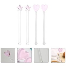  4 Pcs Drinking Stirrers