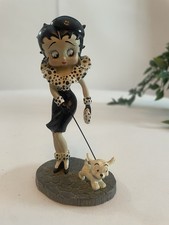 Vintage BETTY BOOP Pudgy figurine 1999 Sunday Stroll Spotty Blouse 12cm