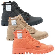 Palladium Pampa Re-Quilted Boots Lace Up Ankle Hi Top Vegan Size Mens Ladies
