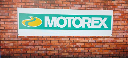 Motorex oil banner motorcycle - banner,