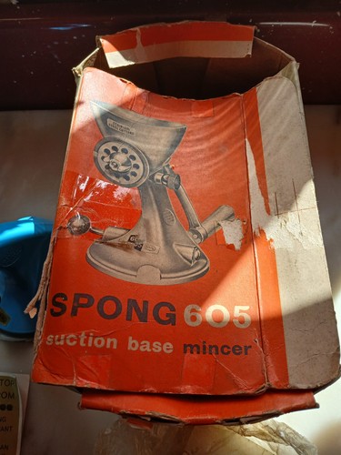 Spong 605 suction base mincer - spong,