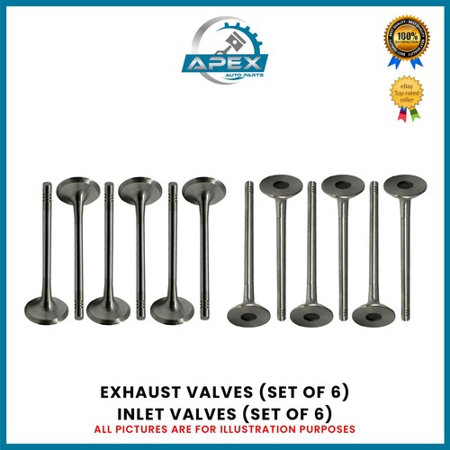 Inlet exhaust valves - &, for