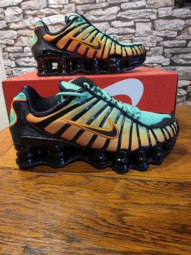 Nike shox green - shox/, black