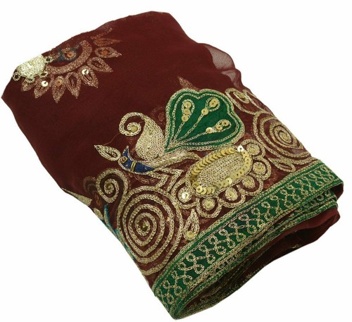 Antique vintage saree - vintage,