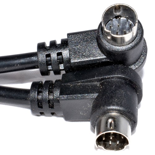 Pin mini din - 8, angle