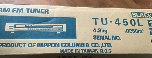 Denon 450l tuner - tu-450l, precision