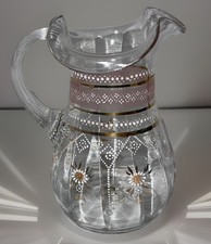 Vintage Clear Ruffled Edge