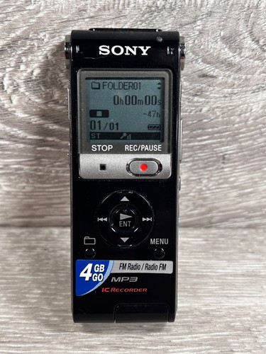 Sony icd ux300f 4gb digital - 4gb,