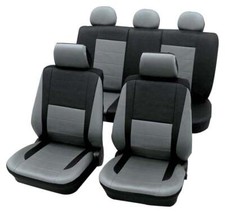 Car Seat Covers Grey & Black for Audi A3 2000-2003