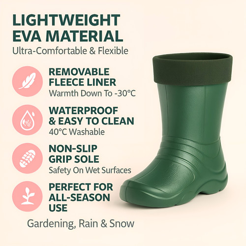 Lightweight womens wellies - lightweight,