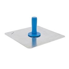 Aluminium Plastering Hawk With Detachable Soft Grip Handle For Building Plaster
