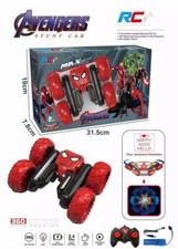 2.4GZ Spiderman Rechargeable Radio Remote Control Car Stunt Car High Speed
