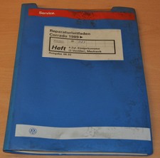 VW Corrado 1989 2E ADY 4 Zylinder Einspritzmotor Werkstatthandbuch Leitfaden