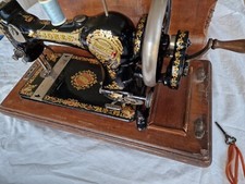 Antique Jones Family CS sewing