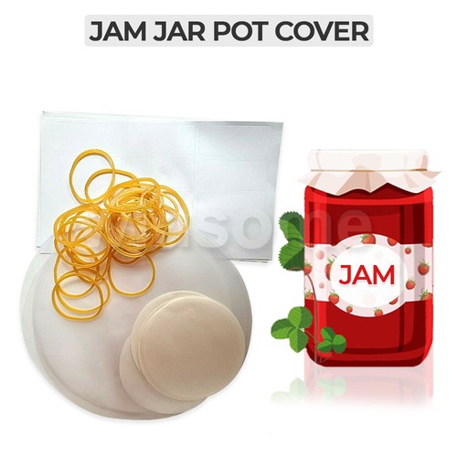Jam pot covers 1lb - jam,