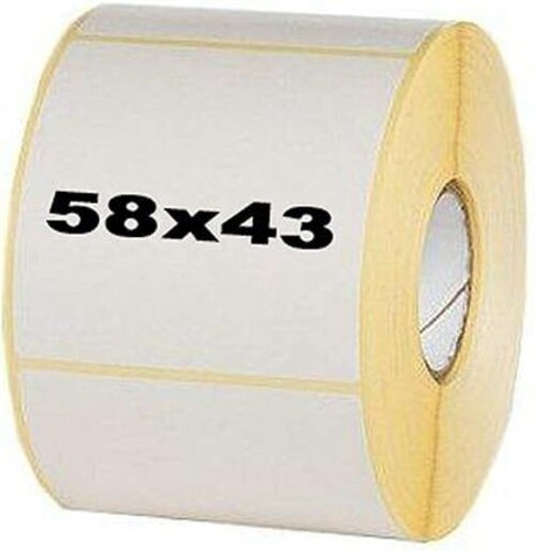 Scale labels 58mm x - -,