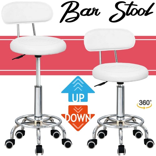 Stool swivel white height - swivel,