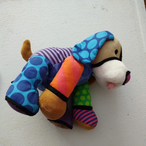 Britto pop plush dog - -,