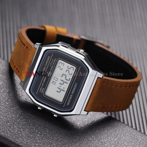 18mm genuine leather - genuine, watch