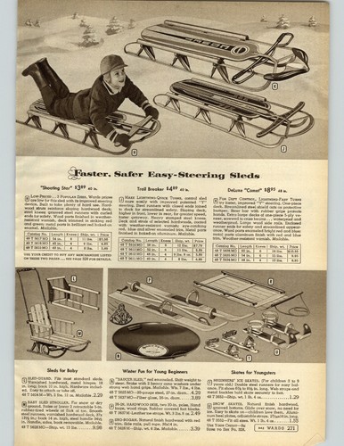 1957 paper toy boat - ad,