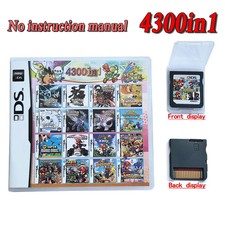 4300 In 1 Compilation DS NDS 3DS 3DS NDSL Game Cartridge Video Game Card Reader*
