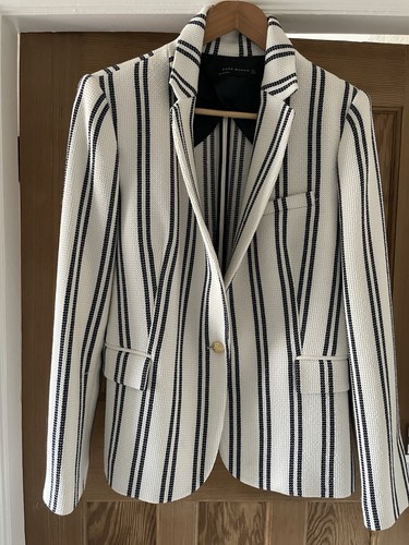 Zara stylish waffle blazer - waffle,