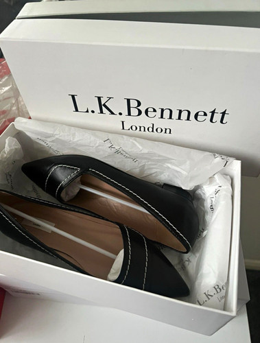 Bennett black leather - l.k.bennett,