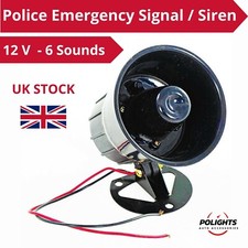 12V Police Emergency Warning