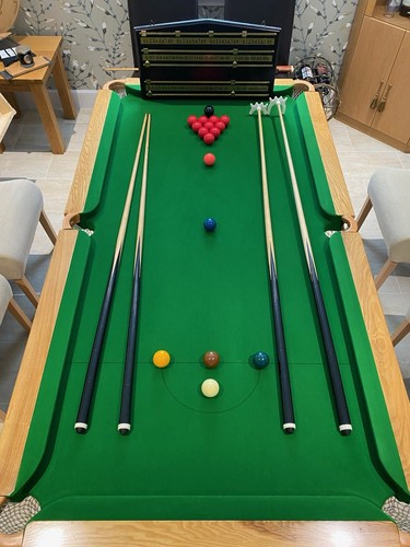 Hardwood slate bed snooker - snooker, &