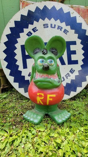 Rat fink cast aluminum feet - fink,