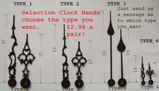 cjs keininger hermle clock hands,choose pair you like  all same price EACH PAIR