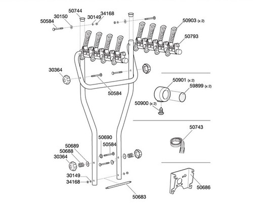 Thule bolton 9705 9708 - thule,