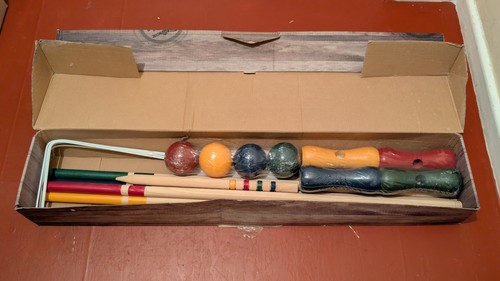 Vintage garden croquet from - garden,