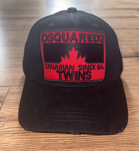 Dsquared2 black baseball cap - baseball,