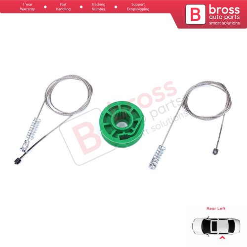 Window regulator set rear - rear, left