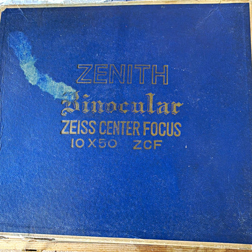 Zenith zeiss 10x50 zcf - 10x50, coated