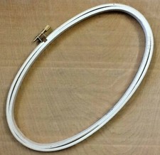 Oval wooden embroidery hoop