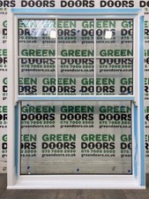 Upvc box sash window white - box,