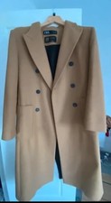 ZARA Manteco Wool Blend Camel