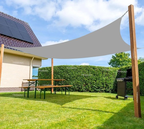 Water resistant shade sail 2x3 - water,