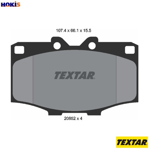 Brake pad set disc - brake,