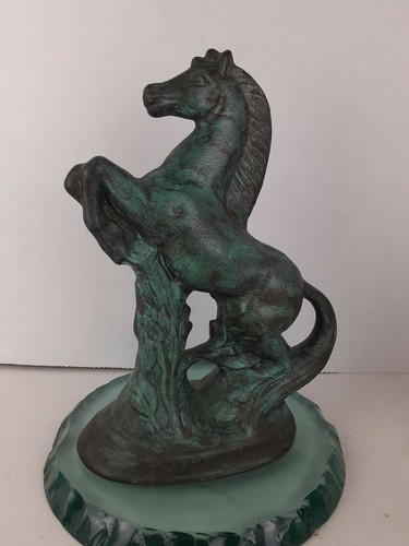 Vintage ceramic horse - vintage, statue