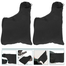 2 Pcs Aluminum Machine Dust Bag Replacement Set Sawdust Collector