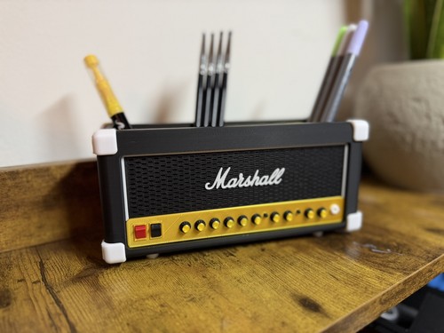 Marshall amp style desk - amp,